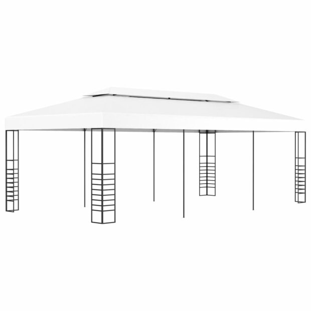 Prieel 6x3 m wit 1