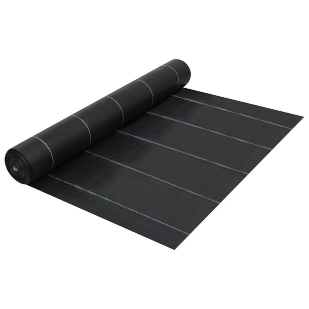 Worteldoek 1x200 m PP zwart 1