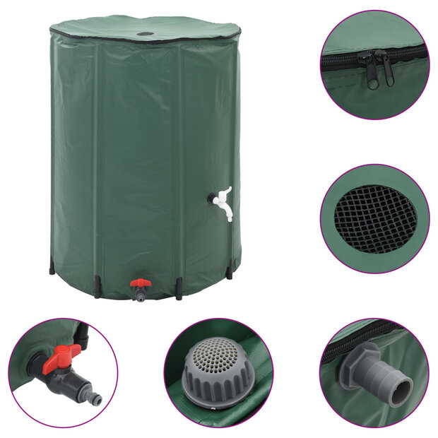 Regenton inklapbaar met tap 1350 L 1