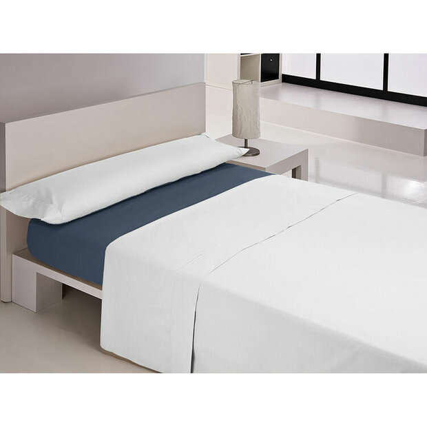 Verstelbaar onderlaken Happy Home MIX COLORS Blauw Bed van 135 135 x 200 + 30 cm 1
