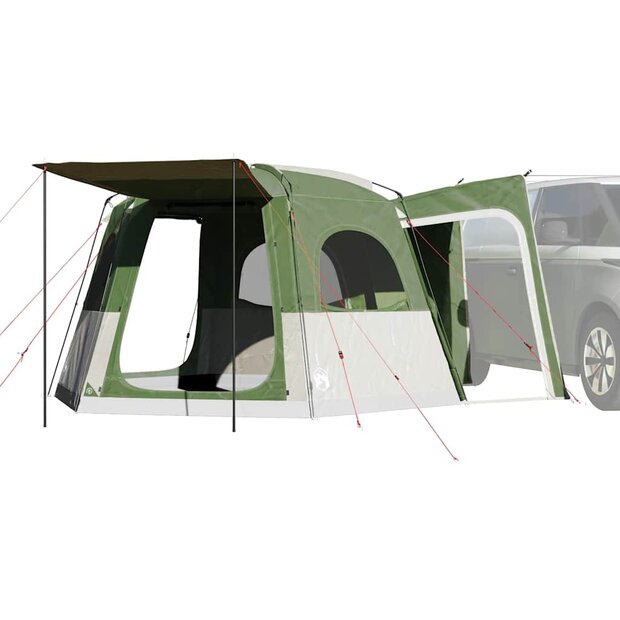 Autotent 4-persoons waterdicht groen 1