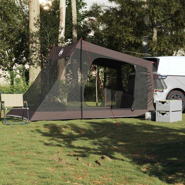 Autotent 2-persoons waterdicht bruin 1