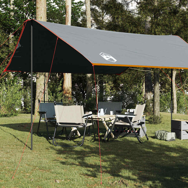 Kampeerluifel waterdicht 460x305x210 cm oranje 1