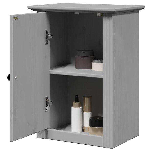 Badkamerwandkast BODO 44x30x60 cm grijs 1