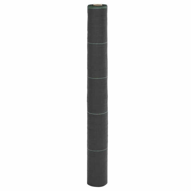 Worteldoek 1x25 m polypropeen zwart 1