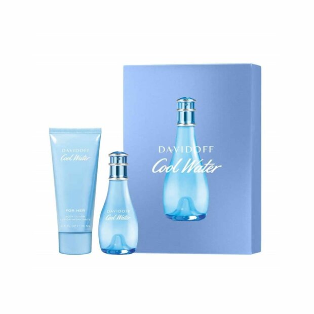 Parfumset voor Dames Davidoff Cool Water EDT 1