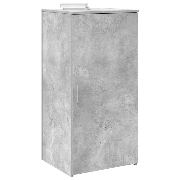 Opbergkast 50x45x103,5 cm bewerkt hout betongrijs 1