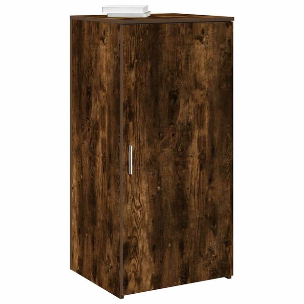 Opbergkast 50x45x103,5 cm bewerkt hout gerookt eikenkleur 1
