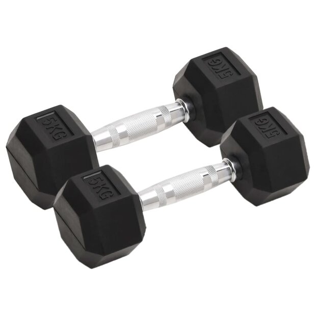 Halters 2 st 10 kg totaal gietijzer 1