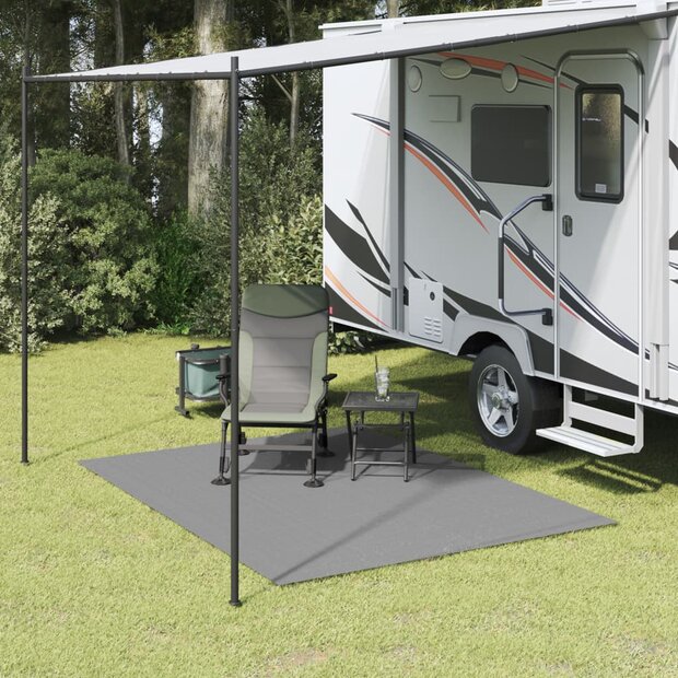 Tenttapijt 2,5x2 m antracietkleurig 1