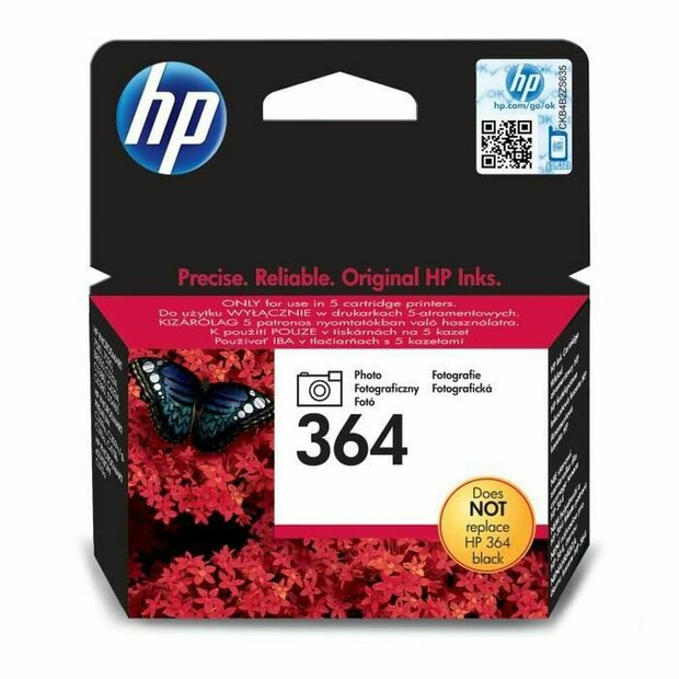 Originele inktcartridge HP 364 Zwart 1