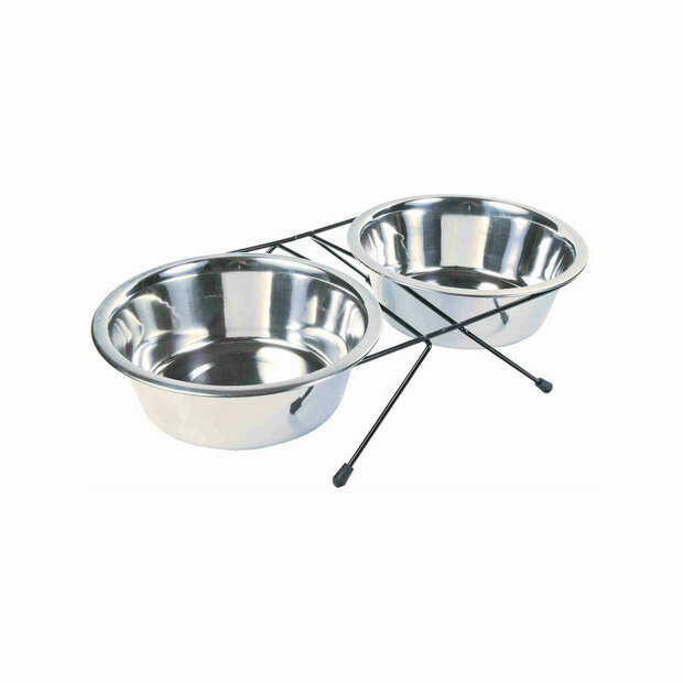 Voerbak voor honden Trixie Dubbel 1