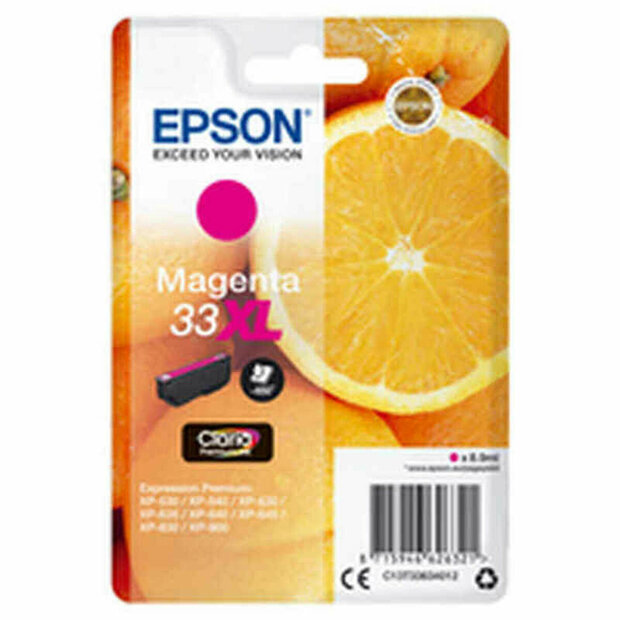 Originele inktcartridge Epson C13T33634012 Magenta Rood 1