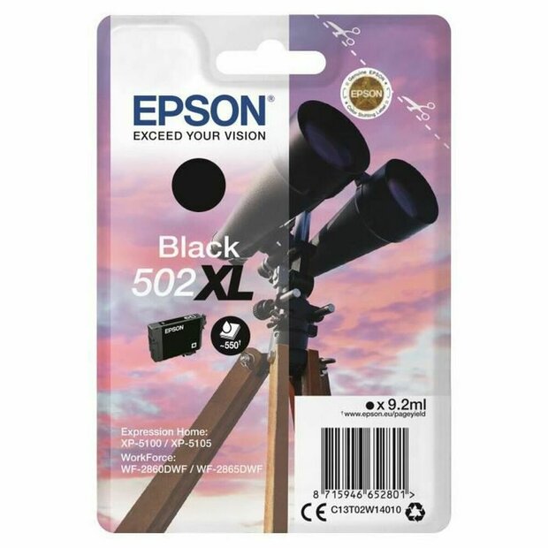 Originele inktcartridge Epson Twin XL 502 Zwart 1