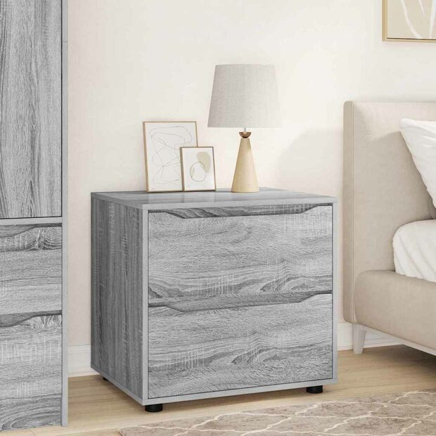 Opbergkast Grijs Sonoma 60 x 48 x 57 cm Bewerkt hout 1