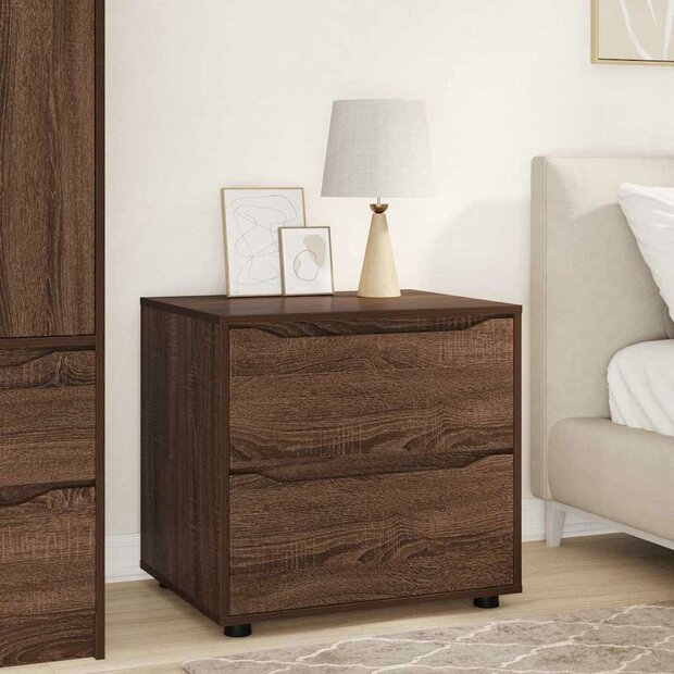 Opbergkast Bruin Eiken 60 x 48 x 57 cm Bewerkt hout 1