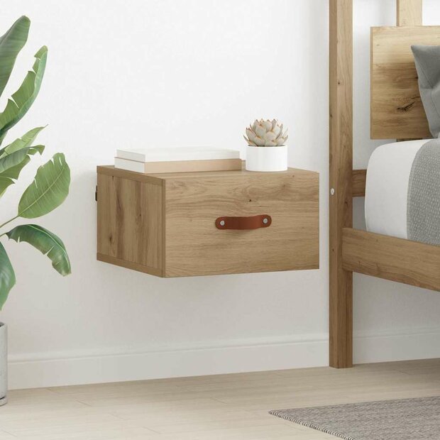 Wandkastje Artisan Eiken 35 x 35 x 20 cm Bewerkt hout 1