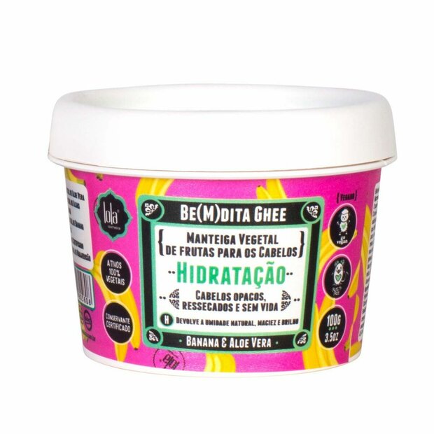 Haarmasker Lola Cosmetics Be(M)Dita Ghee Banana &amp; Aloe Vera 100 g 1