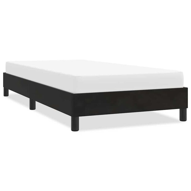 Bedframe zonder matras 80x220 cm fluweel zwart 1
