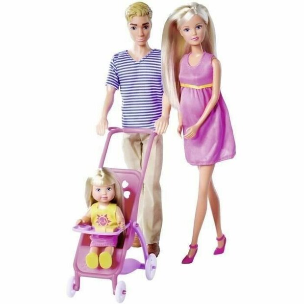 Babypop Simba Steffi Love - Familia Feliz 1