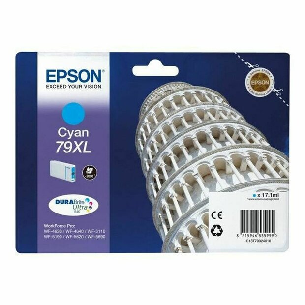 Originele inktcartridge Epson 79XL Cyaan 1