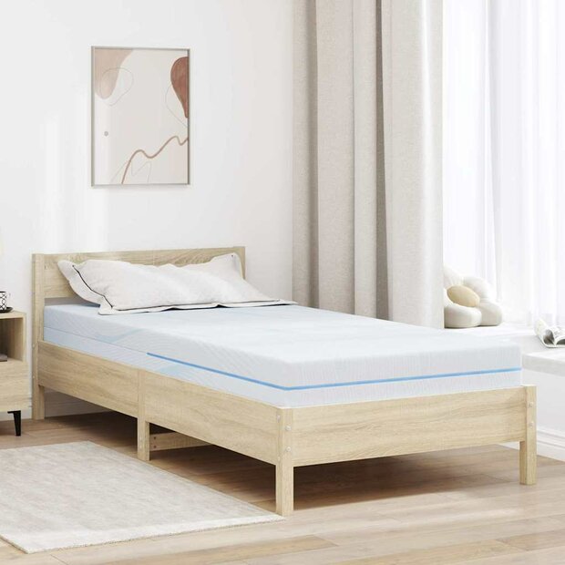 Matras Wit 90 x 190 cm Schuim 1
