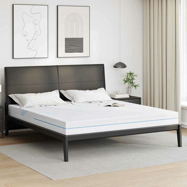 Matras Wit 180 x 200 cm Schuim 1