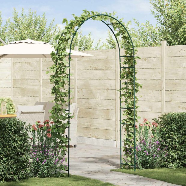 Tuin Boog Bloemen Groen 1