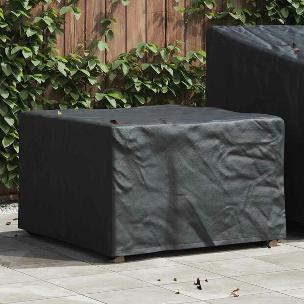 Meubelhoes Effen Zwart 60 x 60 x 45 cm Stof 1