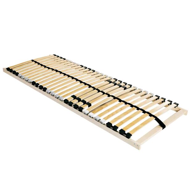 Lattenbodem Bruin 80 x 190 cm Massief beukenhout 1