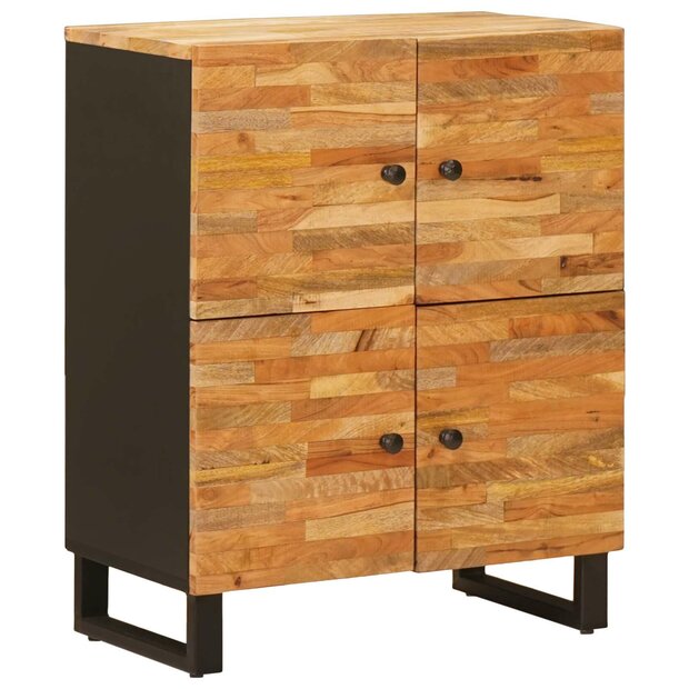 Bijzetkast Bruin 60 x 33,5 x 75 cm Massief Mango Hout 1