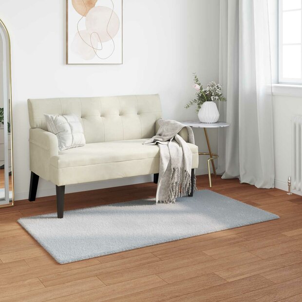 Nep Konijnenbont Tapijt Olite Grijs 60 x 110 cm Polyester 1