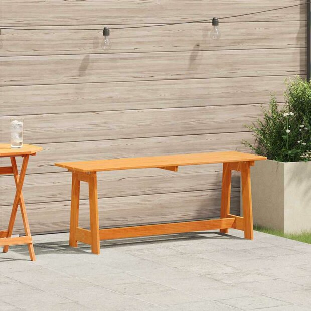 Tuinbank Bruin 119 x 47 x 35 cm Massief grenenhout 1