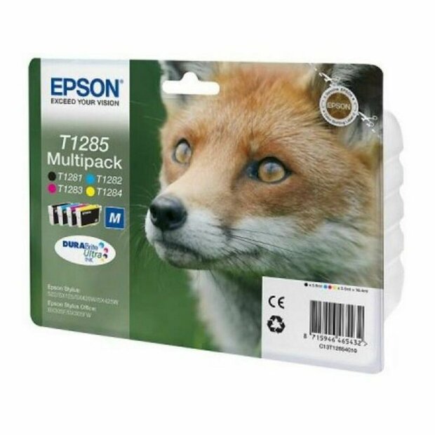 Originele inktcartridge Epson T1285 Zwart Geel Cyaan Magenta 1