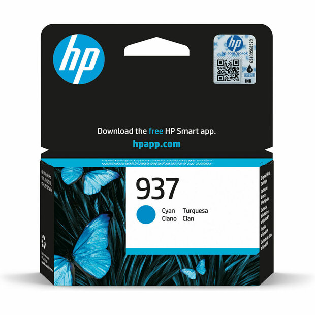 Originele inktcartridge HP Cyaan 1