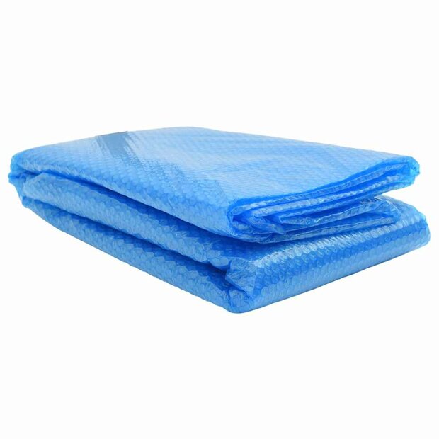 Zwembadzeil rechthoekig 549 x 274 cm PE blauw 1