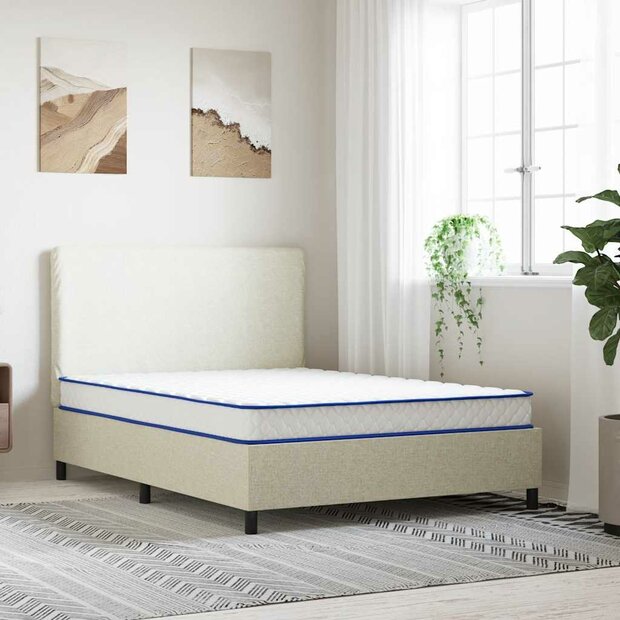 Traagschuimmatras 140x190x17 cm Zacht wit 1