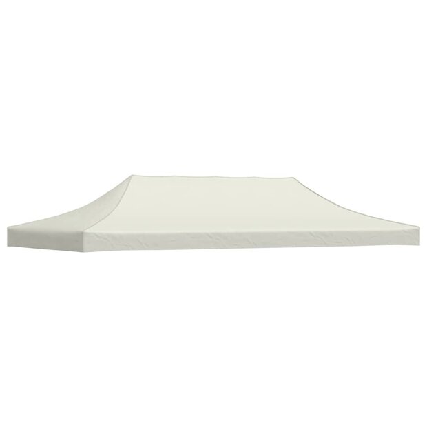 Partytentdak 3x6 m cr&egrave;me 1