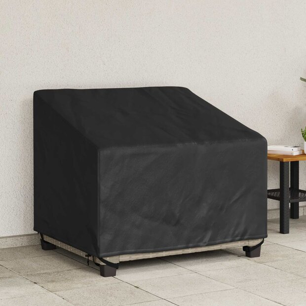Tuinstoelhoes Zwart 96 x 79 x 74 cm 600D Oxford Stof 1