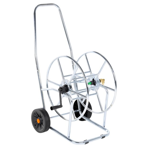 Tuinslangkar voor 80 m 3/4" slang staal 1