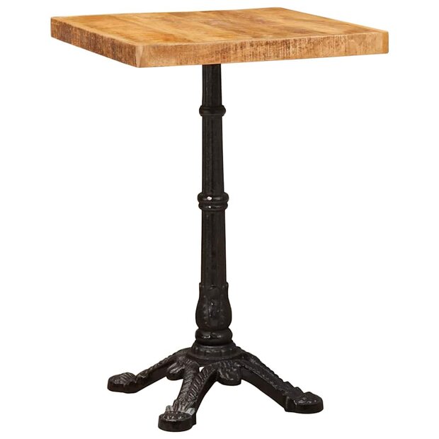 Bistrotafel Bruin 50 x 50 x 76 cm Massief Mango Hout 1