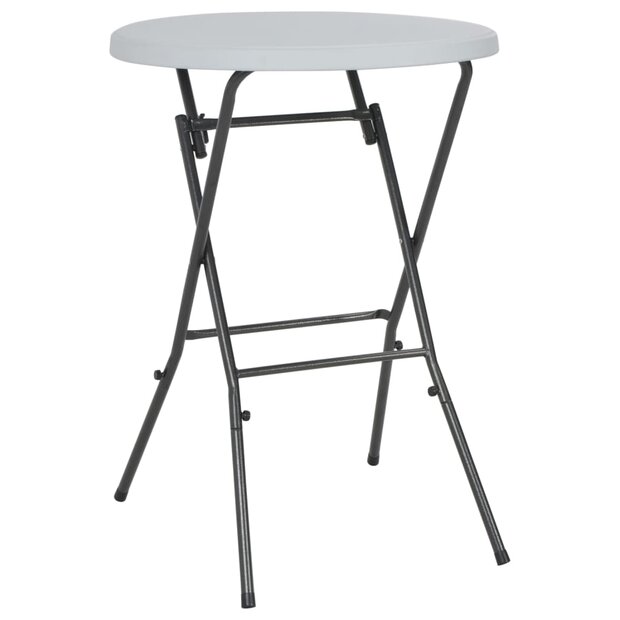 Bartafel inklapbaar 80x110 cm HDPE wit 1
