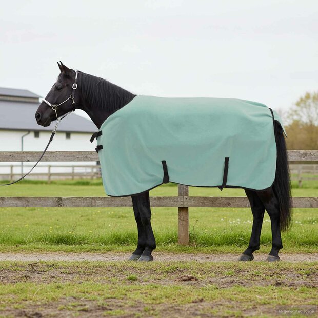 Paardendeken Speciale Groen Polyester 1