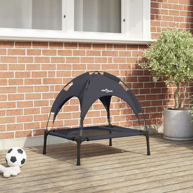 Hondenbed Zwart 62 x 48 x 61 cm Staal 1