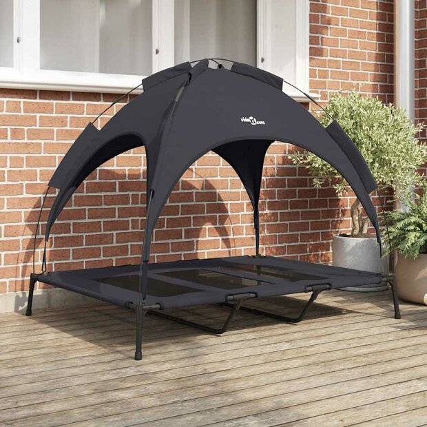 Hondenbed Zwart 122 x 93 x 106,5 cm Staal 1