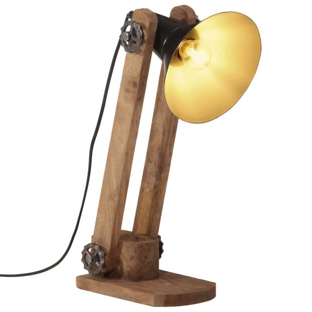 Bureaulamp 25 W E27 23x13x52 cm zwart 1