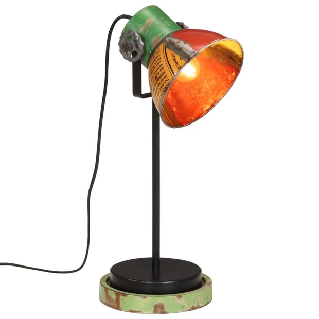 Bureaulamp 25 W E27 17x17x50 cm meerkleurig 1