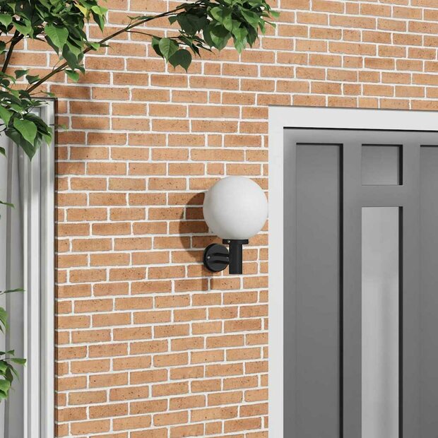Buiten Wandlamp Zwart 28 x 25 x 38 cm 1