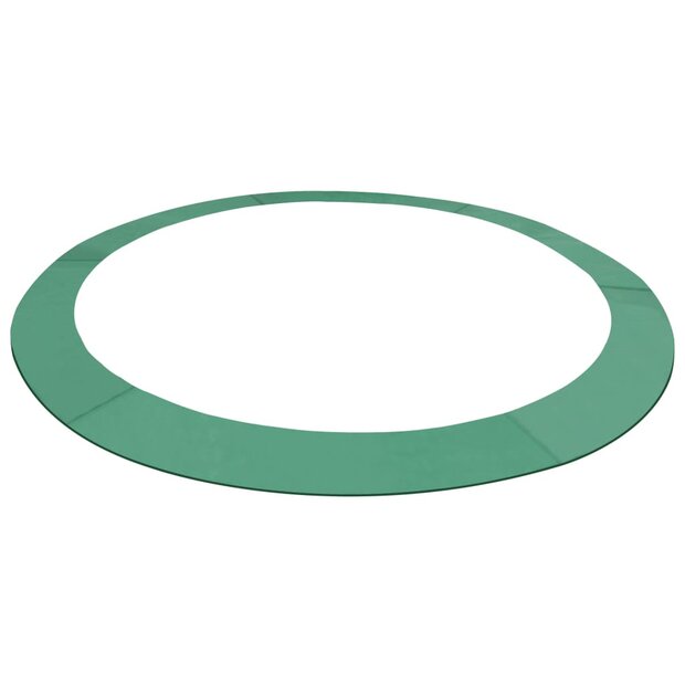 Veiligheidsmat voor 3,05 m ronde trampoline PE groen 1