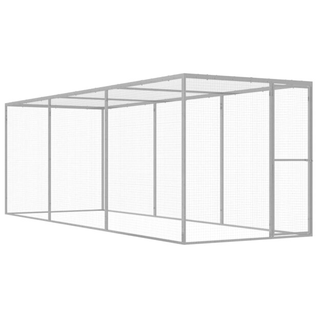 Kattenkooi 4,5x1,5x1,5 m gegalvaniseerd staal 1